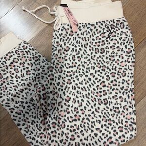 Victoria secret Leopard Print Joggers